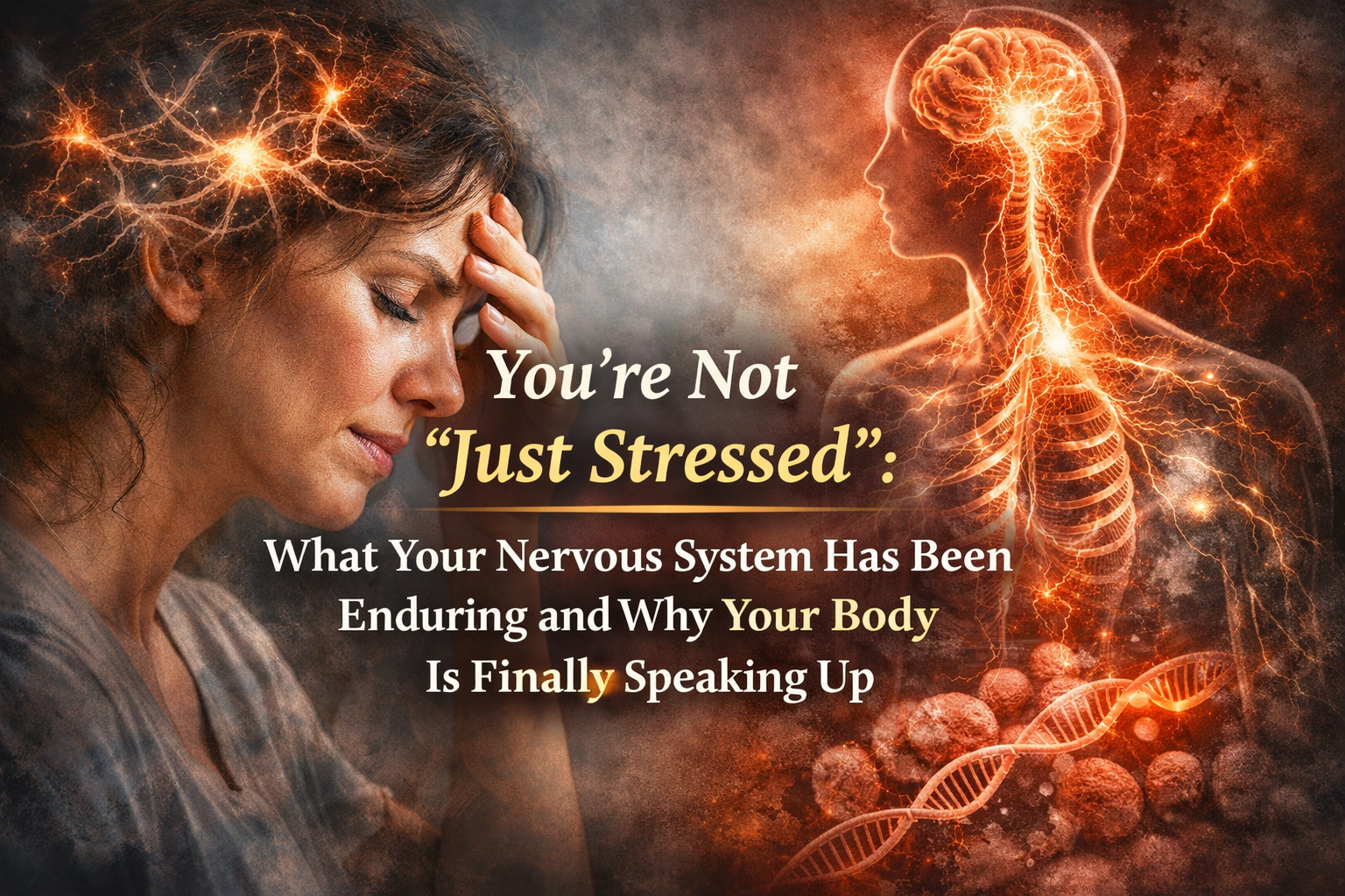 You’re not just stressed Just Stressed